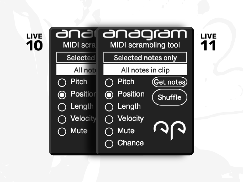 anagram MIDI effect launch